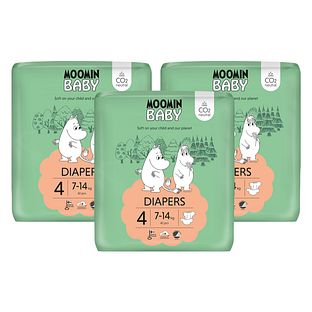 Moomin Baby Luier Maat 4 Maxi 3x42ST