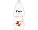 Dove Caring Bath Almond Cream & Hibiscus Badcrème 450ML