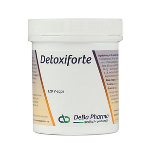 DeBa Pharma Detoxiforte Capsules 120VCP DeBa Pharma Detoxiforte Capsules 120VCP