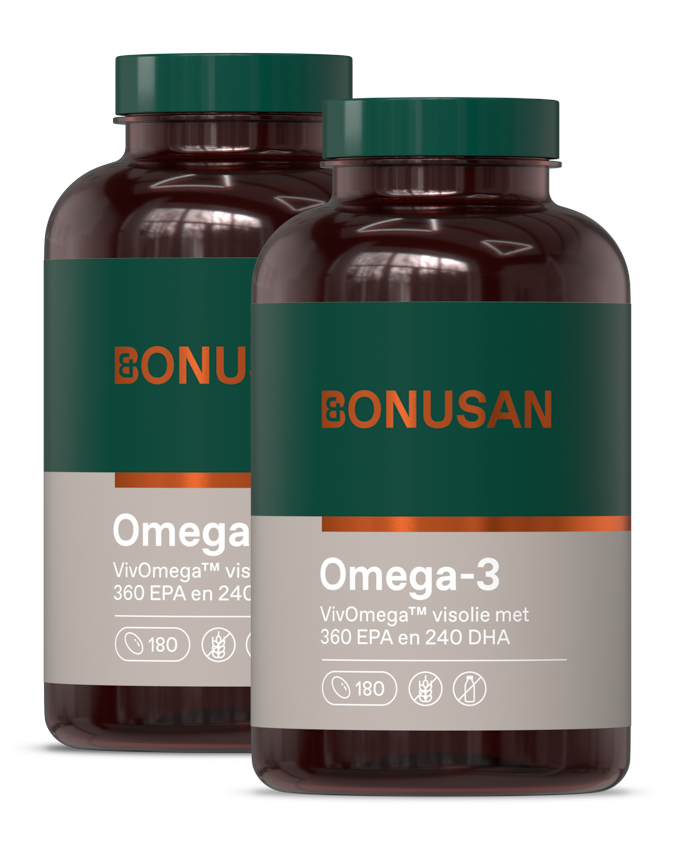 Bonusan Omega-3 Softgels Duoverpakking afbeelding 1
