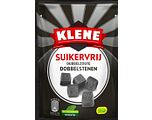 Klene Dubbelzoute Dobbelstenen Suikervrij 105GR Klene Dubbelzoute Dobbelstenen Suikervrij 105GR