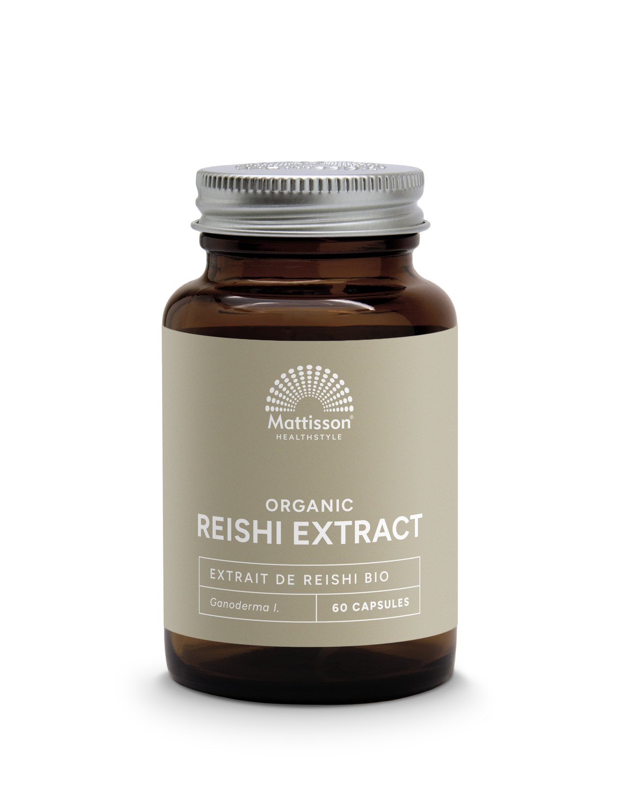 Mattisson HealthStyle Biologisch Reishi Extract Capsules 60CP