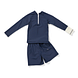 Tenue Soleil UV Set Blauw 12-18 mnd 1ST Achterkant uv set