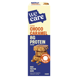 WeCare Choco Caramel High Protein Bars 81GR