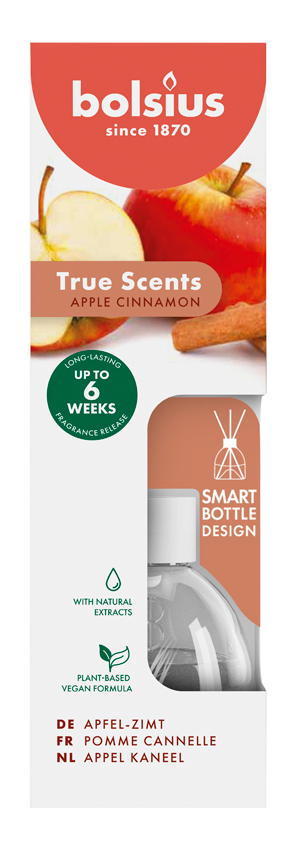 Bolsius True Scents Appel Kaneel Geurstokjes afbeelding 1