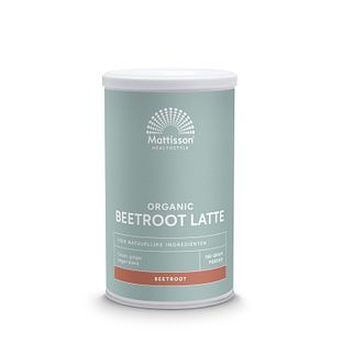 Mattisson HealthStyle Mattisson Beetroot Latte Cacao Gember Poeder 160GR