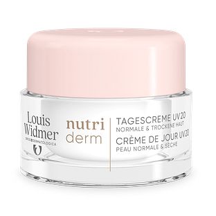 Louis Widmer Nutriderm Dagcrème UV 20 Zonder Parfum 50ML