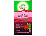 Organic India Tulsi Sweet Rose Bio Thee Zakjes 25ZK