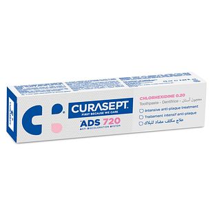 Curasept ADS 720 Gel-Tandpasta 0.20% CHX 75ML