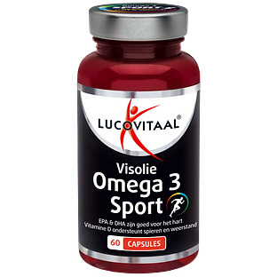 Lucovitaal Visolie Omega 3 Sport Capsules 60CP