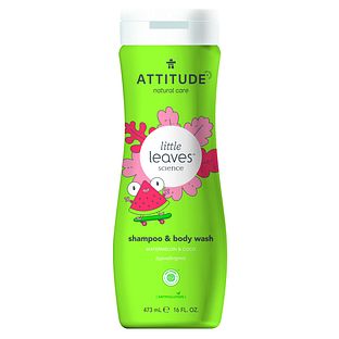 Attitude Little Leaves 2-in-1 Shampoo en Douchegel - Watermeloen & Kokos 473ML