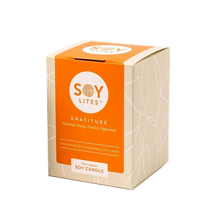 Soylites Soycandle Gratitude - Patchouli, Orange, Neroli & Peppermint 70ML