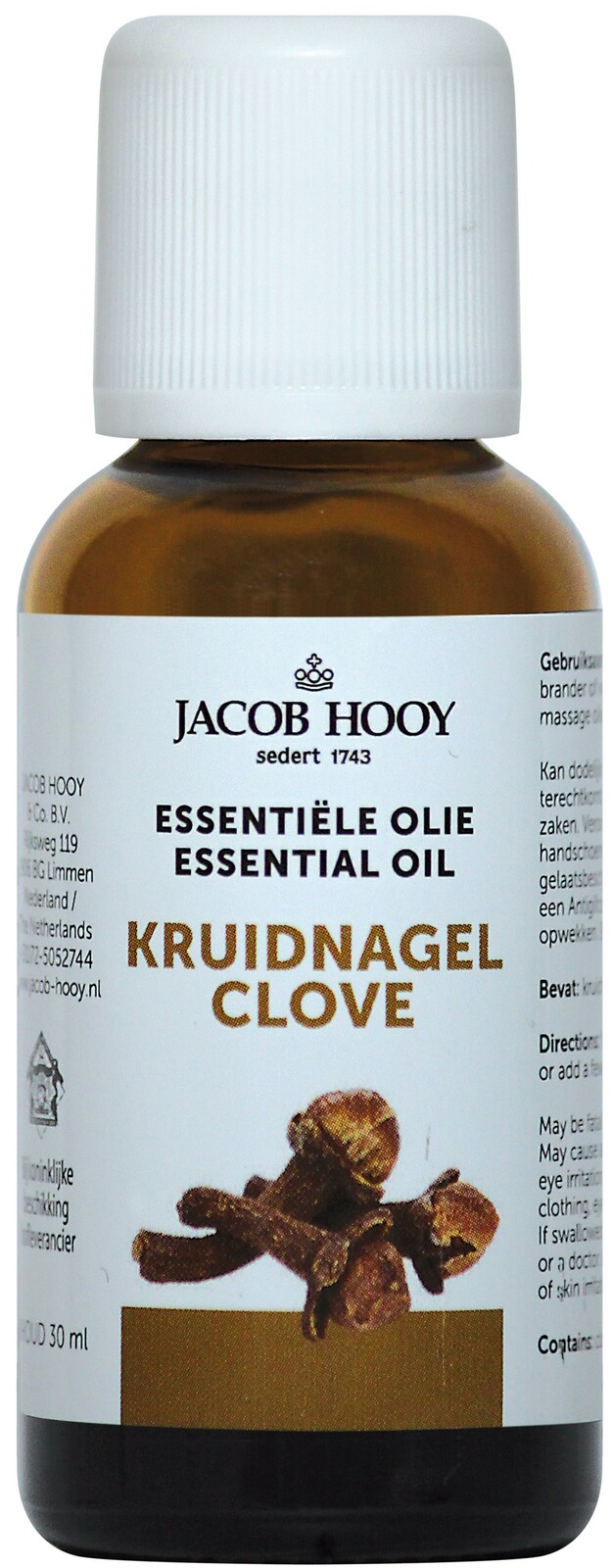 Jacob Hooy Essenti?le Olie Kruidnagel Jacob Hooy Essenti?le Olie Kruidnagel