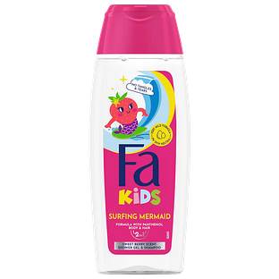 Fa Kids Douchegel & Shampoo Surfing Mermaid 250ML Fa Kids Douchegel & Shampoo Surfing Mermaid 250ML