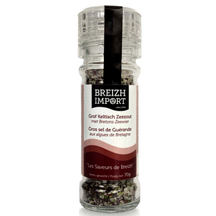 Breizh Import Grof Keltisch Zeezout met Bretons Zeewier 65GR