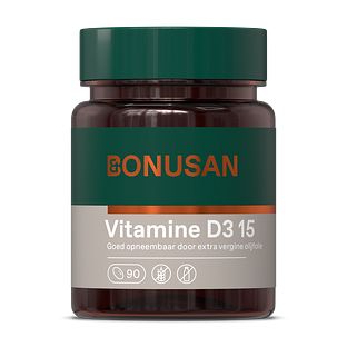 Bonusan Vitamine D3 15 Softgels 90CP