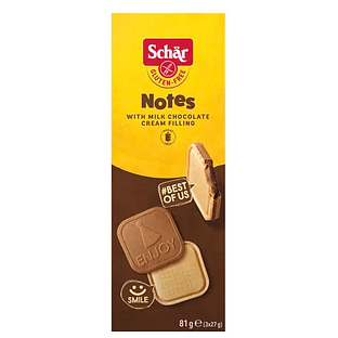 Schar Notes Chocolate Cream 81GR