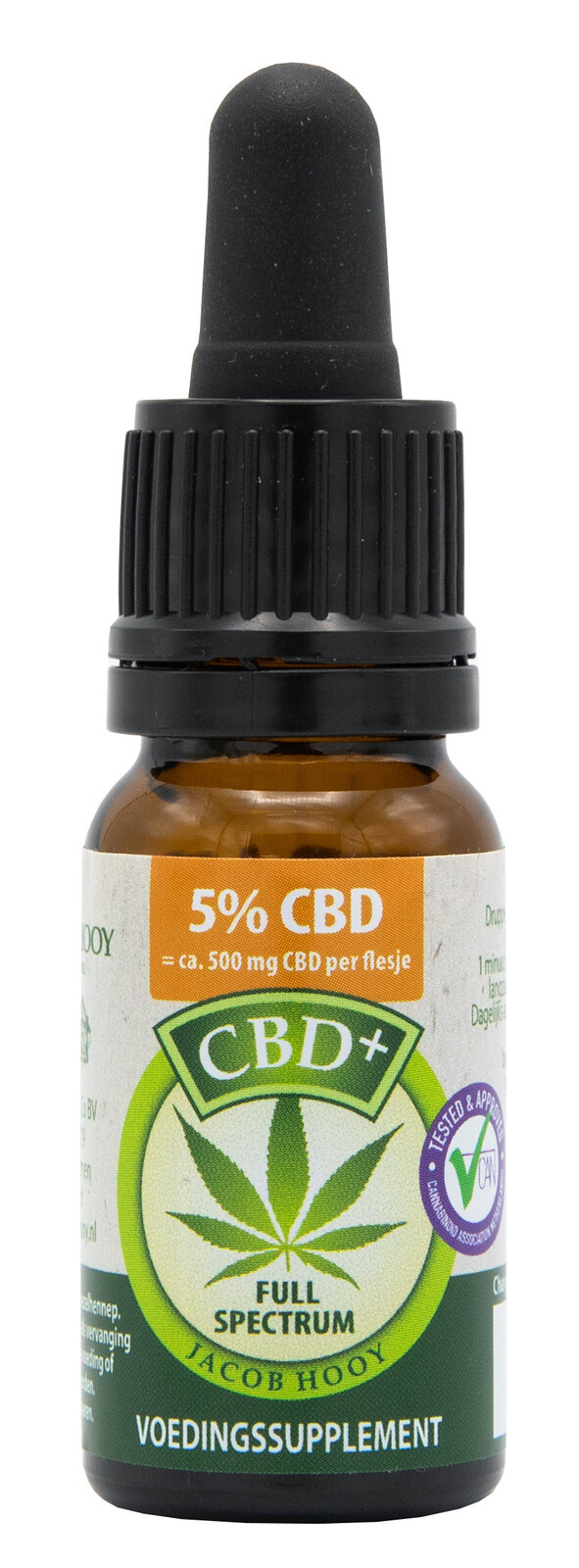 Jacob Hooy CBD+ Olie 5% afbeelding 1