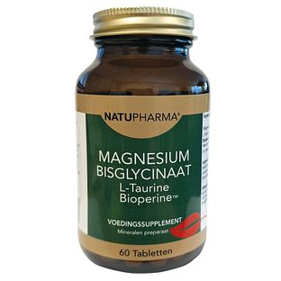 Natupharma Magnesium Bisglycen Tabletten 60TB