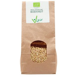 Vitiv Biologische Boekweit Heel 500GR Vitiv Biologische Boekweit Heel 500GR