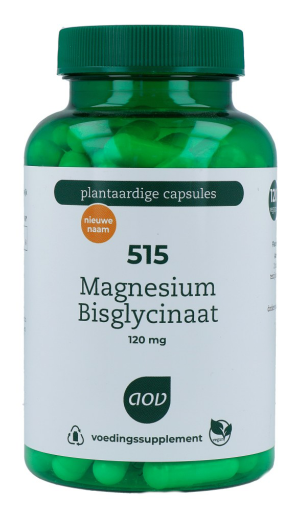 AOV 515 Magnesium Bisglycinaat Vegacaps 120VCP