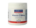 Lamberts Vitamine C 500 mg Time Release & Bioflavonoiden Tabletten 250TB