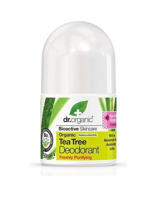 Dr Organic Tea Tree Deodorant Roll-On
