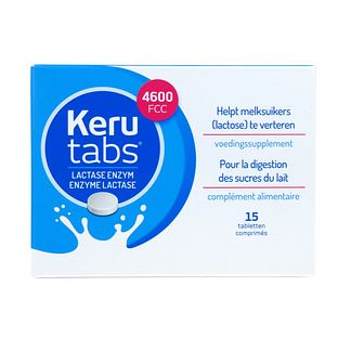 Kerutabs Lactase Enzym 4600 FCC Tabletten 15TB Kerutabs Lactase Enzym 4600 FCC Tabletten 15TB
