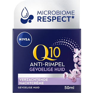 Nivea Microbiome Respect Q10 Anti Rimpel Nachtcreme 50ML
