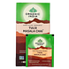 Organic India Tulsi Masala Chai Thee 25ZK Verpakking met theezakje ernaast Organic India Tulsi Masala Chai Thee 25ZK Verpakking met theezakje ernaast