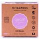Ginger Organic Tampons Normal 18ST
