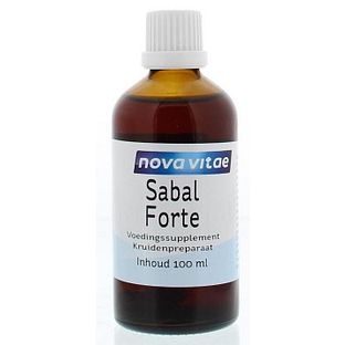 Nova Vitae Sabal Forte Tinctuur 100ML Nova Vitae Sabal Forte Tinctuur 100ML