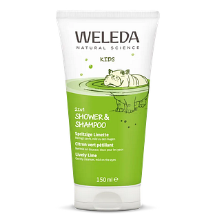 Weleda Kids 2-In-1 Shower & Shampoo Limoen 150ML