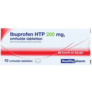 Healthypharm Ibuprofen 200mg Tabletten 10TB Healthypharm Ibuprofen 200mg Tabletten 10TB