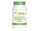 Elvitum Vitamine D3 1000 IE Plantaardig Tabletten 120TB