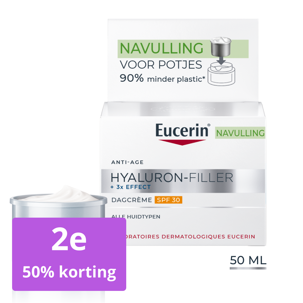Eucerin Hyaluron-Filler + 3x Effect Dagcrème SPF 30 Navulling