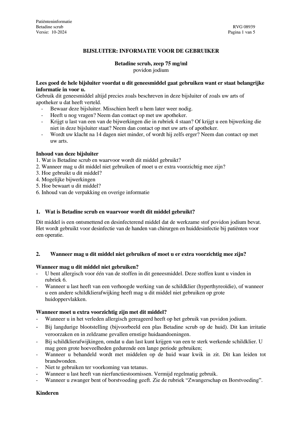 Scrub afbeelding van document #1, leaflet