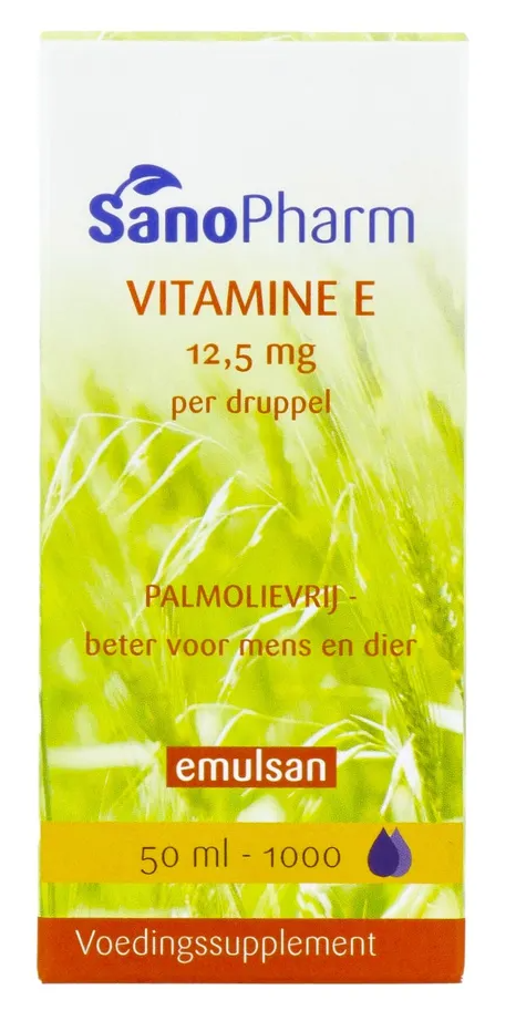 Sanopharm Vitamine E Druppels afbeelding