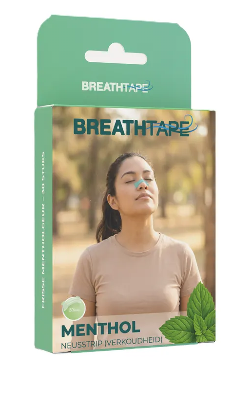Breathtape Menthol Neusstrip (verkoudheid) afbeelding
