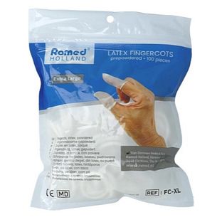 Romed Vingercondooms Latex XL 100ST