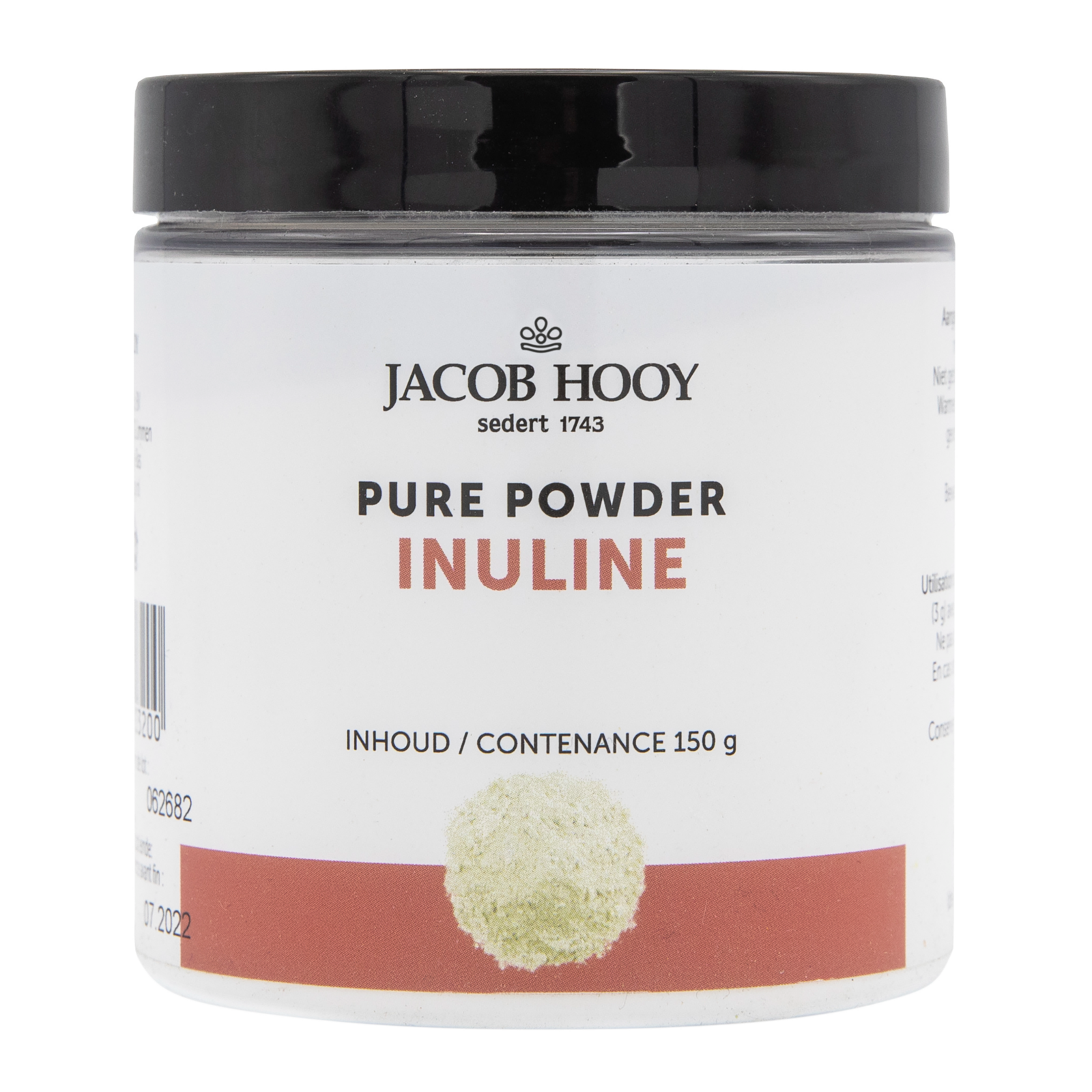 Jacob Hooy Pure Powder Inuline 150GR