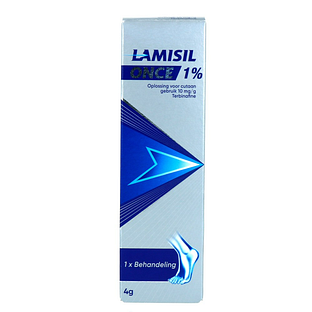 Lamisil Once 1% Voetschimmelbehandeling 4GR Lamisil Once 1% Voetschimmelbehandeling 4GR