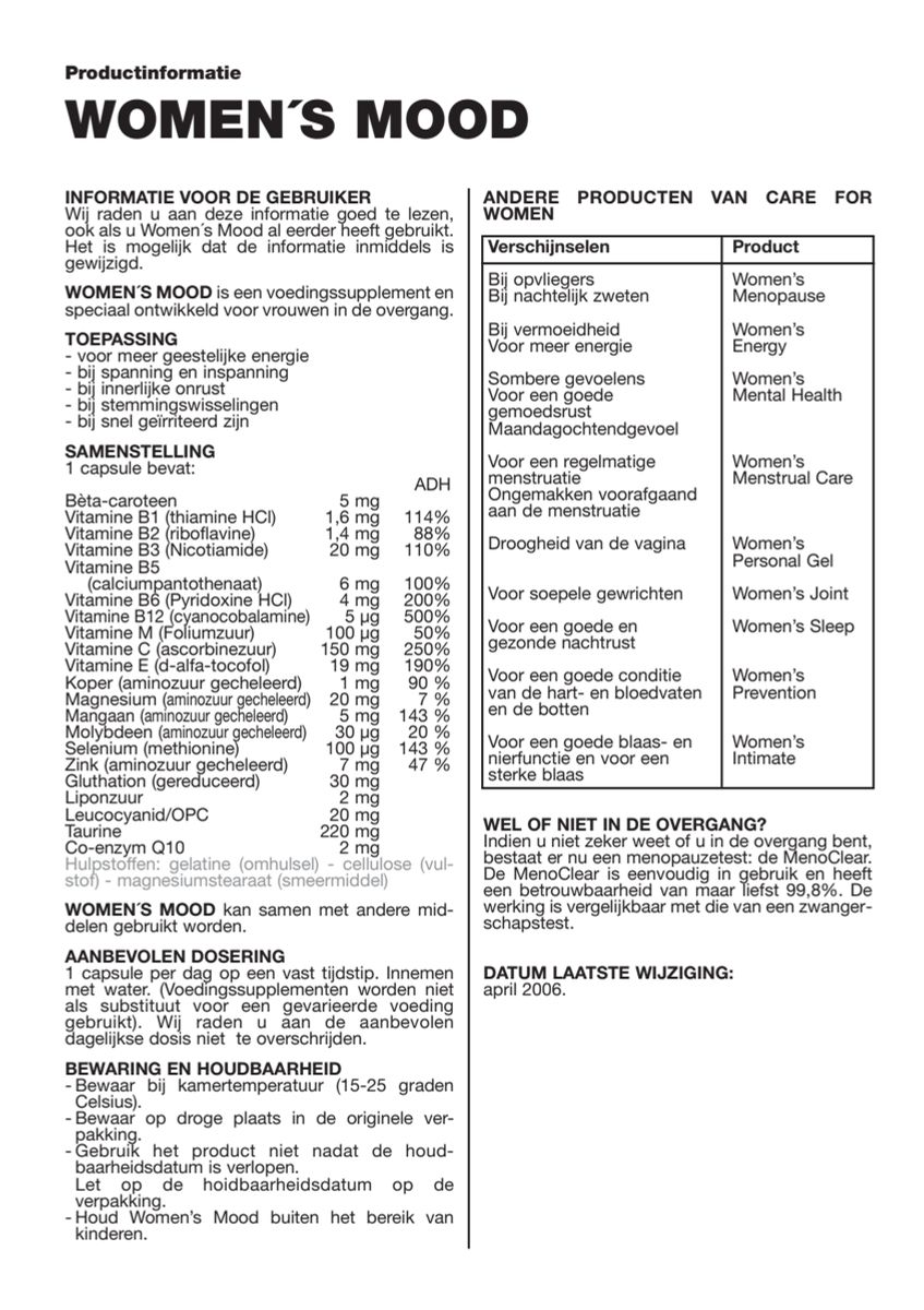 Mood Capsules afbeelding van document #1, instructions
