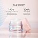 Louis Widmer Hydraderm Dagemulsie Licht Geparfumeerd 50ML Lichtroze achtergrond met pot, resultaat na 2 weken Louis Widmer Hydraderm Dagemulsie Licht Geparfumeerd 50ML Lichtroze achtergrond met pot, resultaat na 2 weken