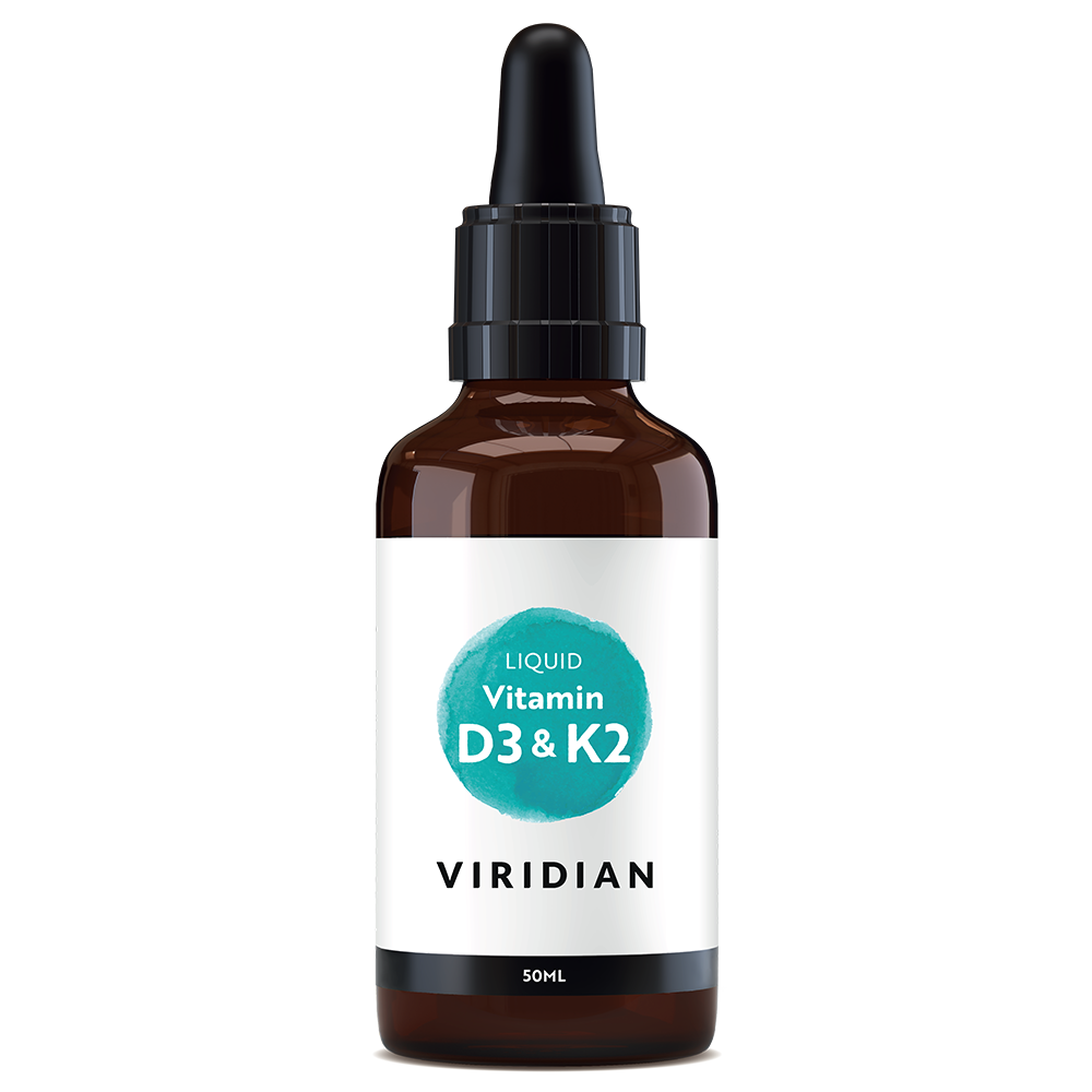 Viridian Liquid Vitamin D3 & K2 Druppels 50ML