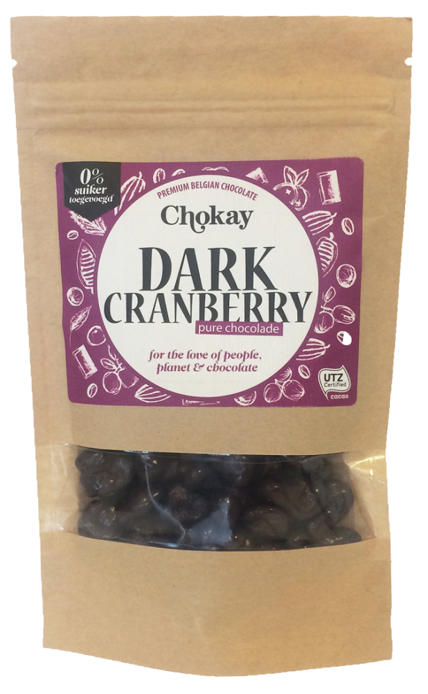 Chokay Dark Cranberry Pure Chocolade afbeelding