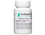 VeraSupplements Biotine 2 mg Tabletten 100TB VeraSupplements Biotine 2 mg Tabletten 100TB
