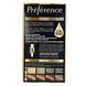 L'Oréal Paris Préférence 6.35 Licht Amber Donkerblond 140ML Achterkant verpakking