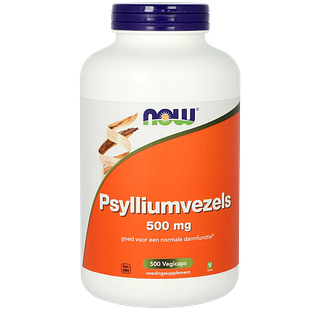 NOW Psylliumvezels 500mg Capsules 500VCP NOW Psylliumvezels 500mg Capsules 500VCP