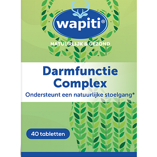Wapiti Darmfunctie Complex Tabletten 40ST